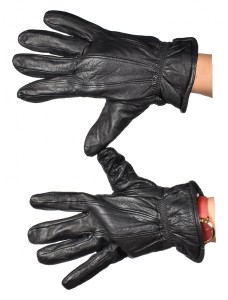 Мъжки ръкавици от естествена кожа