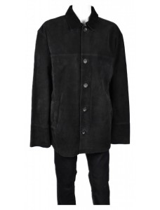 Черно мъжко велурено яке